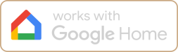 Works with Google Home gray text